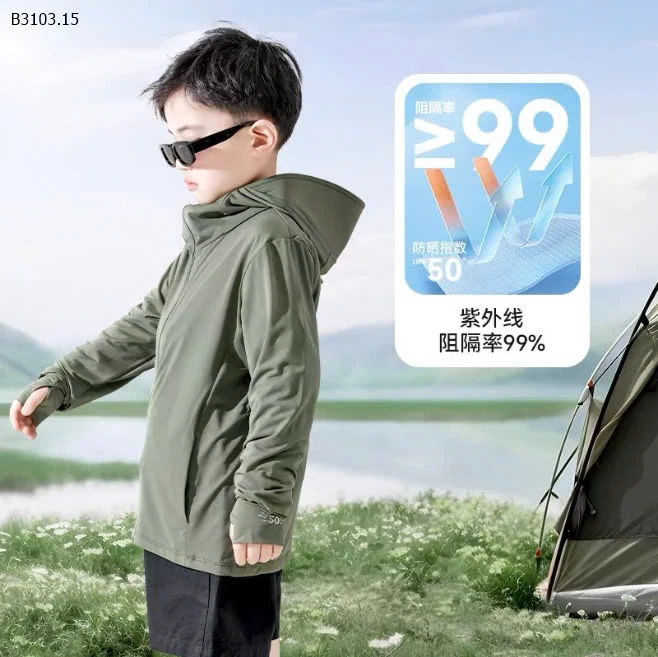 ÁO CHỐNG NẮNG BÉ SIZE ĐẠI-sỉ 147k