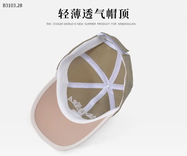 MŨ LƯỠI TRAI CAPYBARA-sỉ 75k