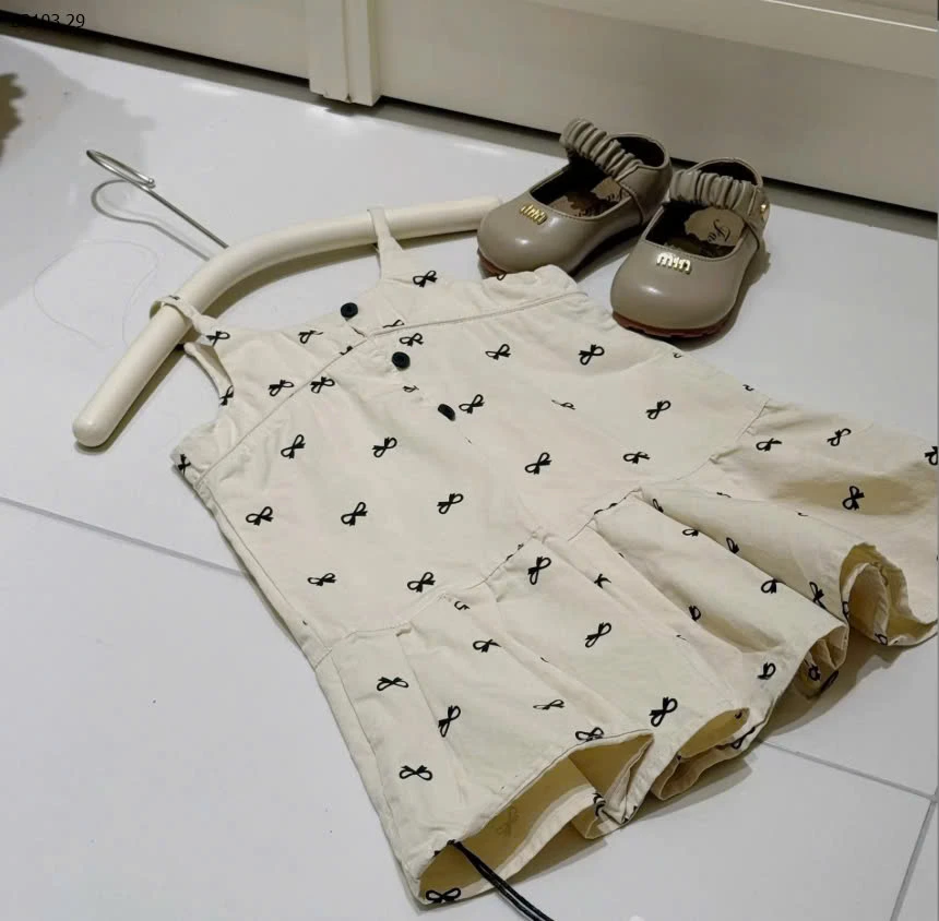 Váy 2s chấm nơ xinh -sỉ 121k