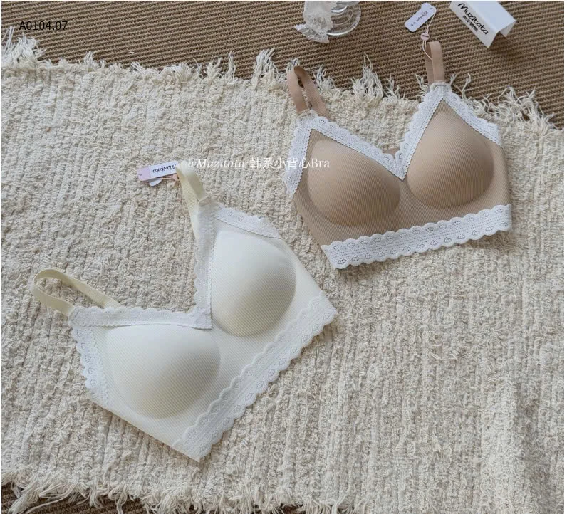 ÁO BRA NÂNG NGỰC PHỐI REN NỮ-sỉ 133k