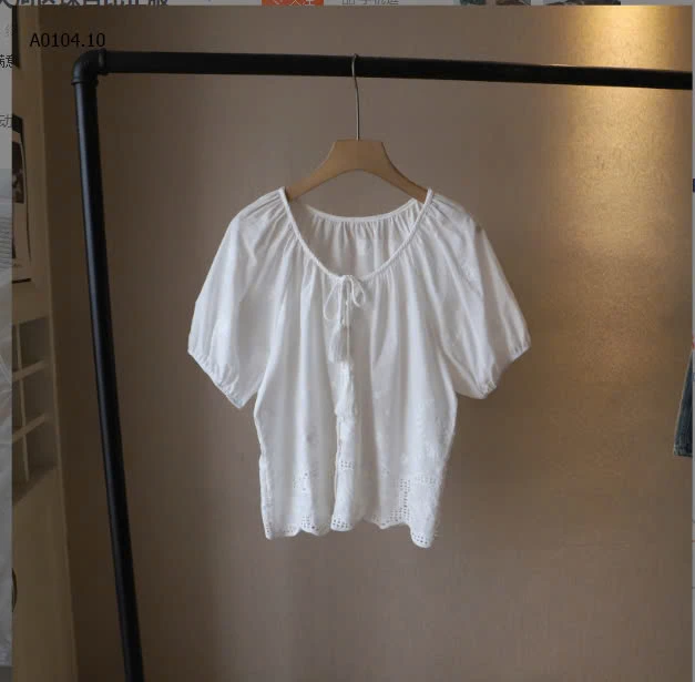 ÁO SƠ MI BABYDOLL BUỘC DÂY CHO NỮ-sỉ 167k