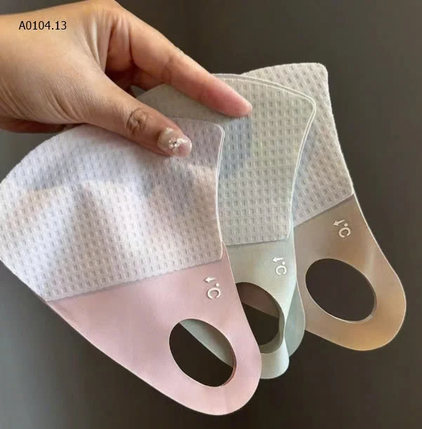 KHẨU TRANG LÀM MÁT CHỐNG TIA UV-sỉ 55k/set 6c mix màu