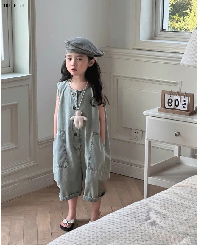 ÁO LIỀN QUẦN DENIM BÉ GÁI -sỉ 132k