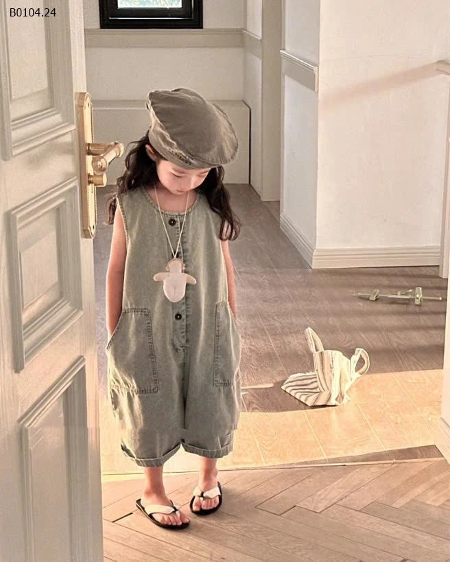 ÁO LIỀN QUẦN DENIM BÉ GÁI -sỉ 132k