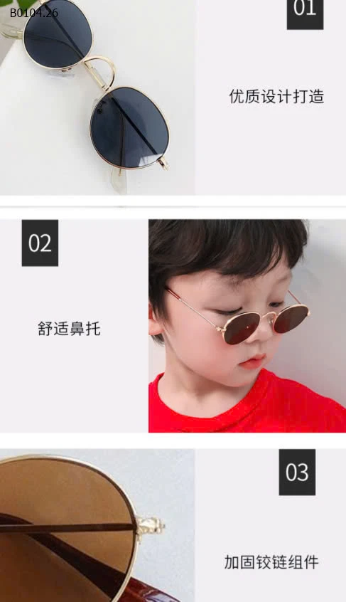 KÍNH MẮT CHO BÉ SÀNH ĐIỆU-sỉ 60k