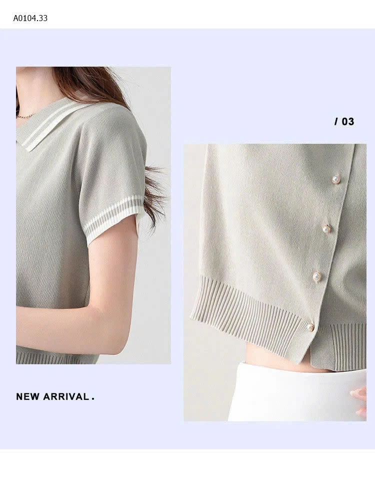 Áo polo nữ  #JEANWEST hàng chính hãng sale còn -sỉ 285k