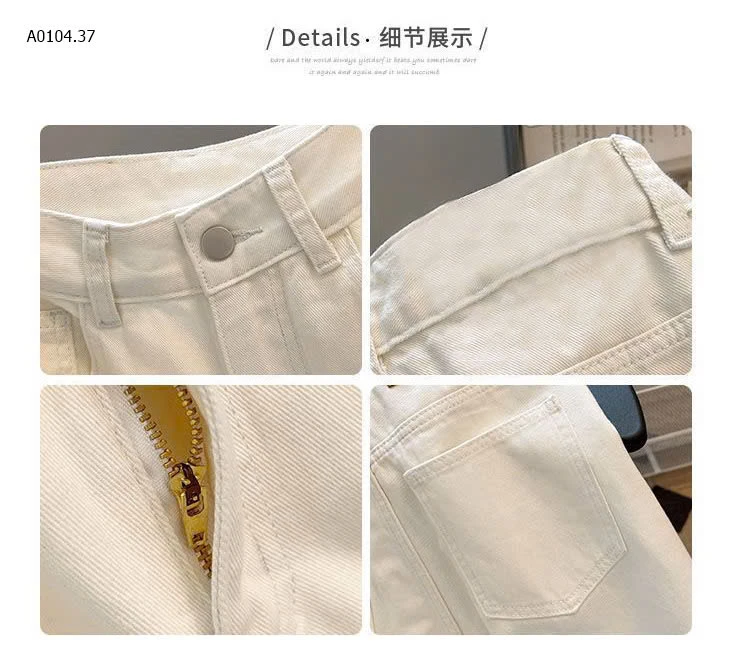 QUẦN JEAN ỐNG ĐỨNG -sỉ 140k