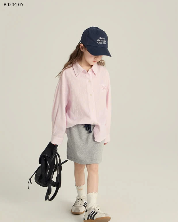 SƠ MI BÉ GÁI HÃNG AMBB KIDS-sỉ 125k