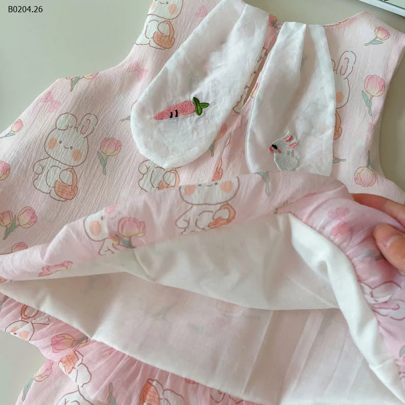 Set thỏ siêuu cute-sỉ Váy : 135k           Set bộ : 175k