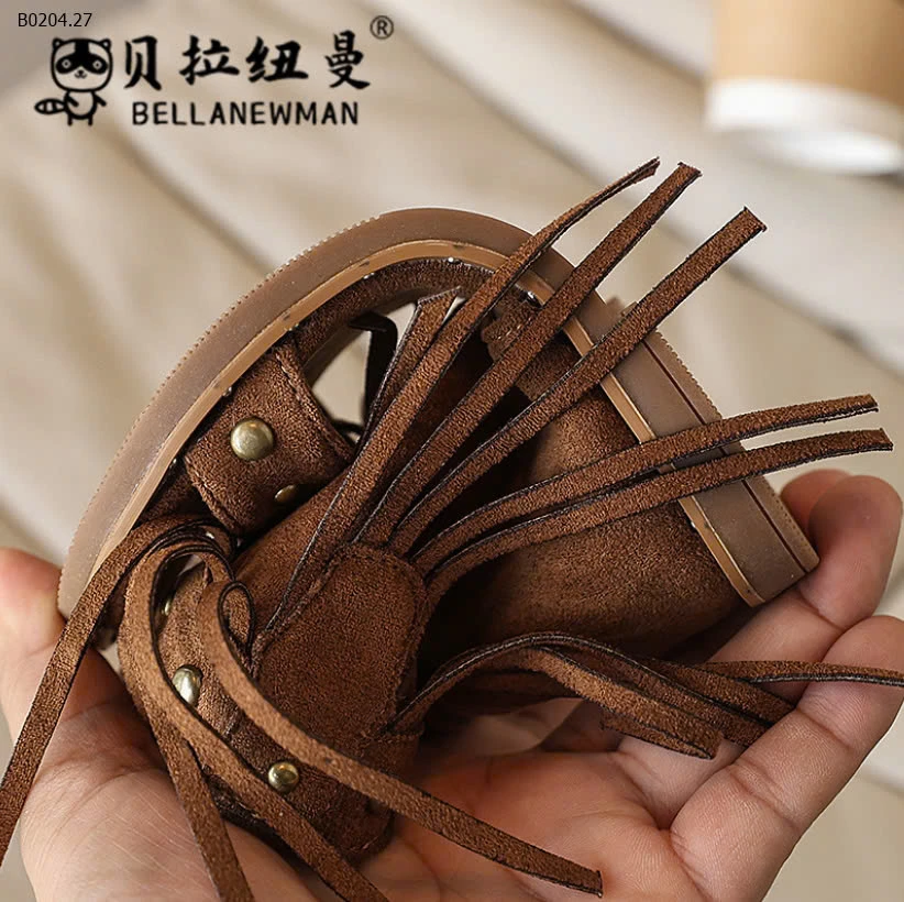 DÉP CAO CỔ TUA RUA BG-sỉ Sz 26-30 : 140k            Sz 31-35 : 149k 