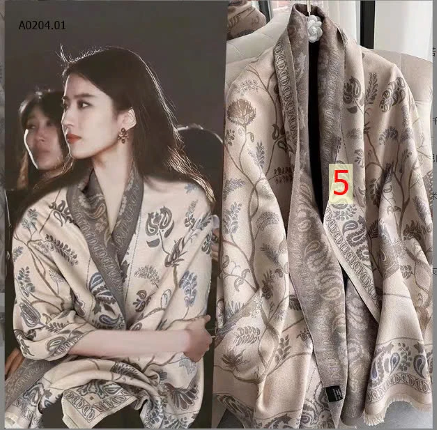  Khăn khổ siêu rộng mix thành áo choàng được luôn - sỉ 120k