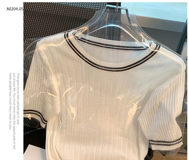 ÁO LEN DỆT KIM CỘC TAY NỮ-sỉ 137k