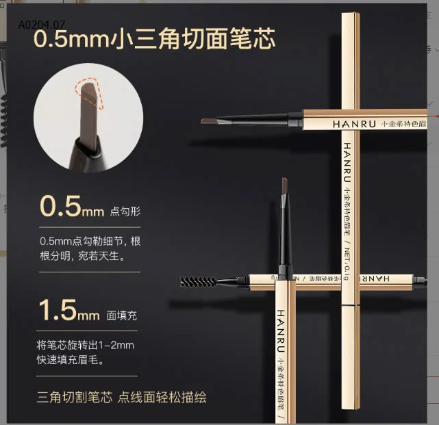 CHÌ KẺ MÀY 2 ĐẦU HANRU-sỉ 30k