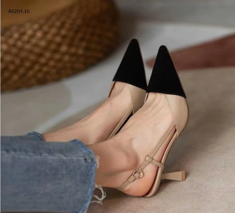 GIÀY CAO GÓT PHA MŨI CHO NỮ -sỉ 133k