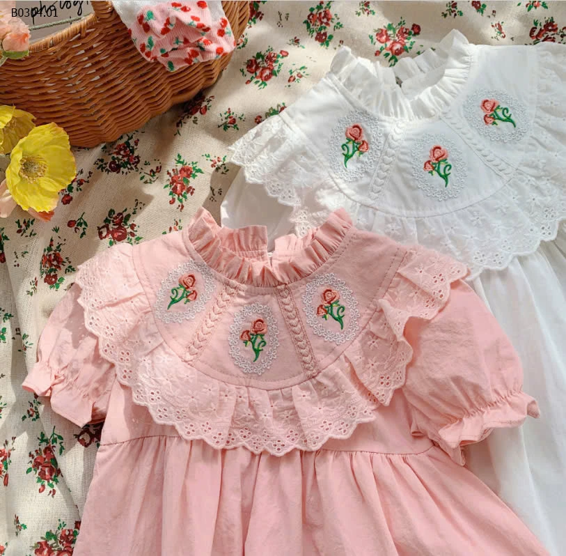 VÁY THÔ HỌA TIẾT DỄ THƯƠNG-sỉ 158k