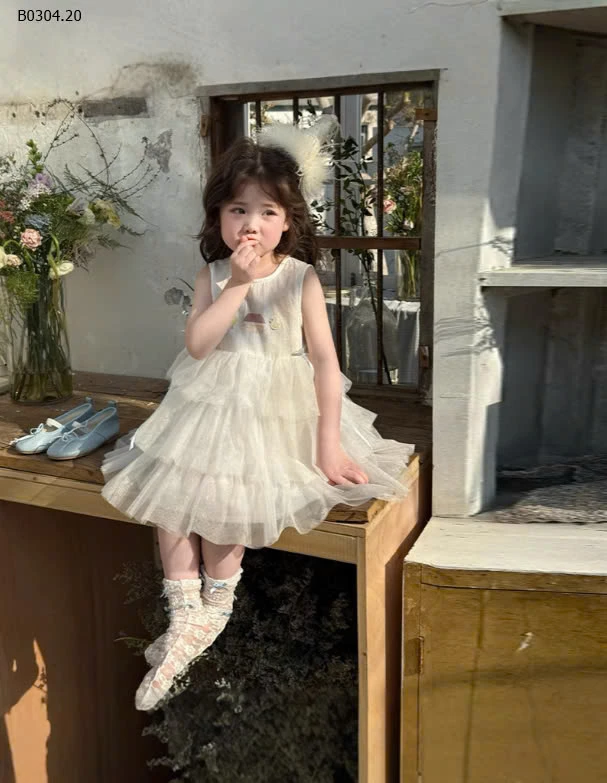 VÁY CÔNG CHÚA SÁT NÁCH BÉ GÁI CUTE -sỉ 178k