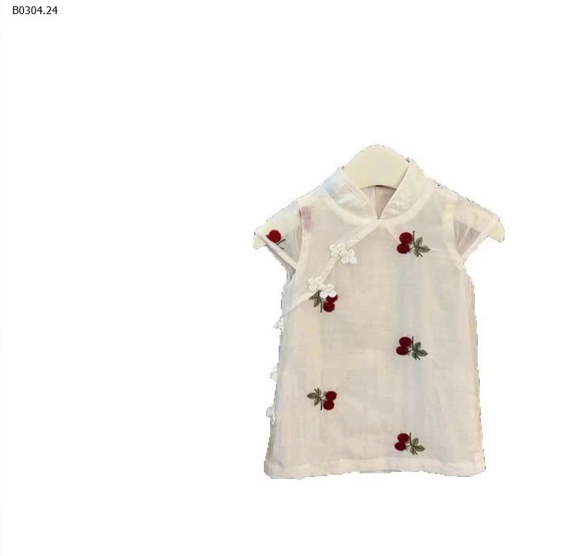 VÁY SƯỜN XÁM CHO BÉ GÁI-sỉ 130k