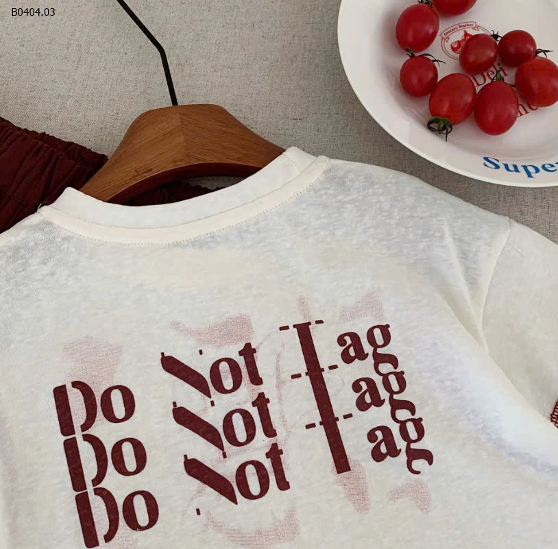 ÁO THUN VIỀN NỔI CHO BT  -sỉ 109k