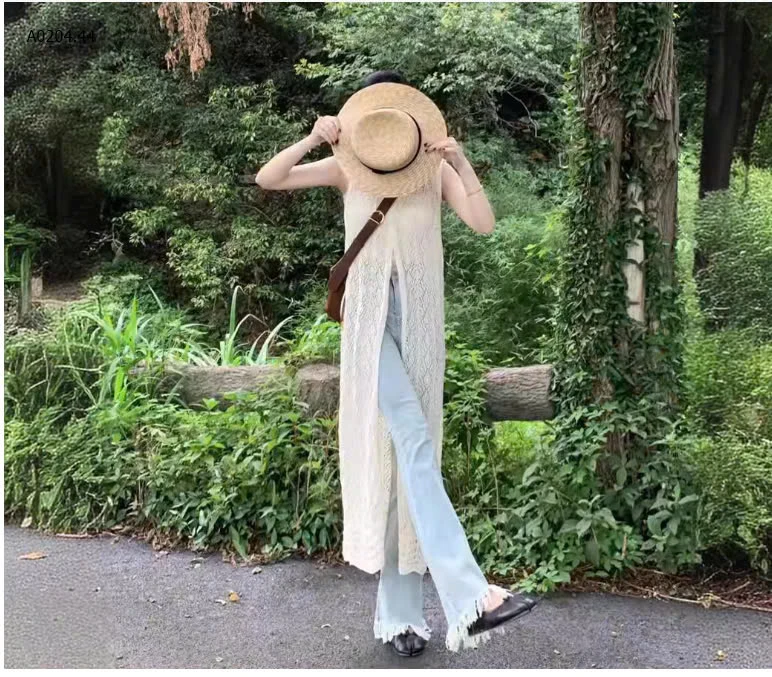 Váy ren lưới dài QC -sỉ 113k