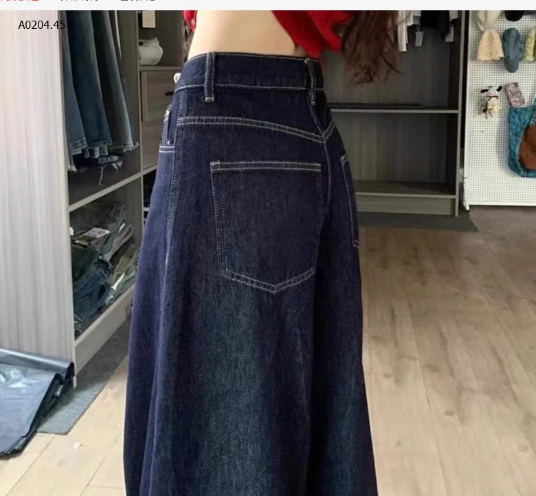 Quần bò loe rách max SANG CHẢNH -sỉ 164k