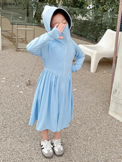 ÁO CHỐNG NẮNG DÁNG DÀI BÉ-sỉ 210k