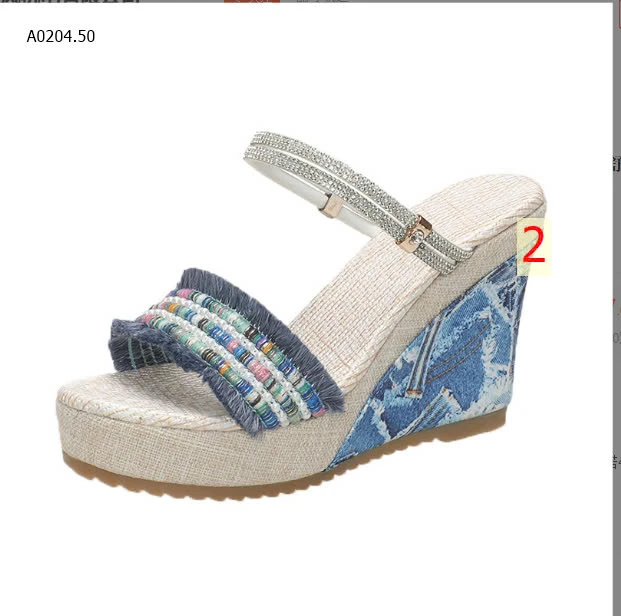 SANDAL ĐẾ XUỒNG -sỉ 160k