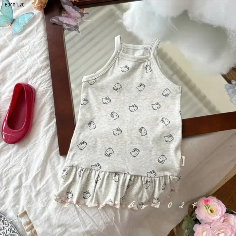VÁY 2 DÂY HELLO KITTY-sỉ 90k
