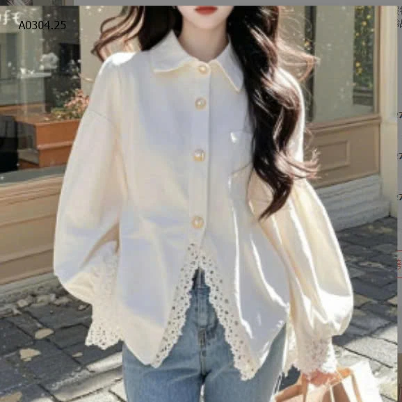 SƠ MI PHỐI REN-sỉ 140k