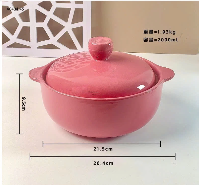 Bát kèm nắp + thìa cùng màusỉ 183k