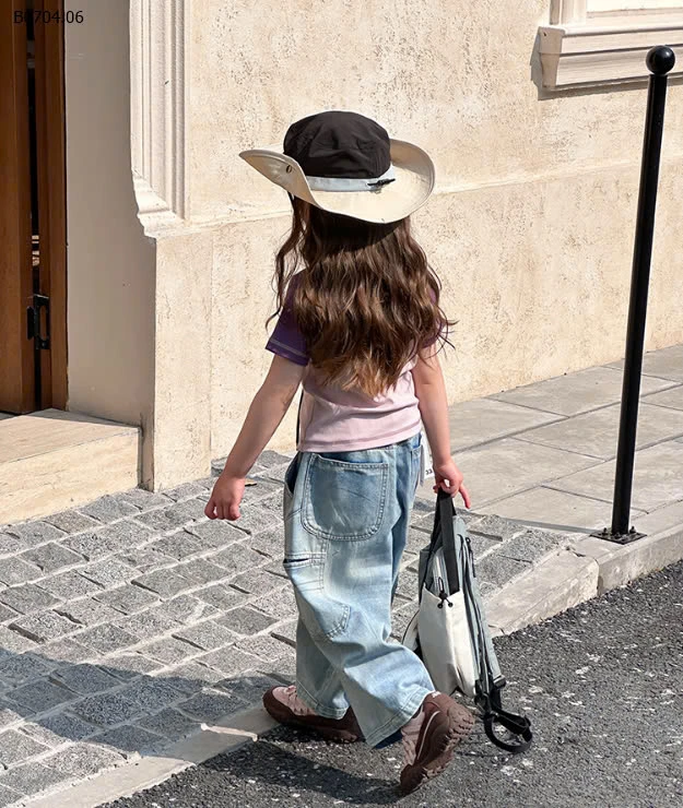 ÁO PHÔNG DÁNG CROPTOP TAY PHỐI MÀU AMBB-sỉ Sz 90-150 : 96k                 Sz 160 : 104k                 Sz 170 : 112k