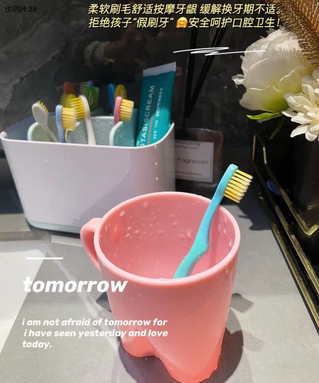 SET 12C BÀN CHẢI CHO BÉ-sỉ 107k/set 12c 