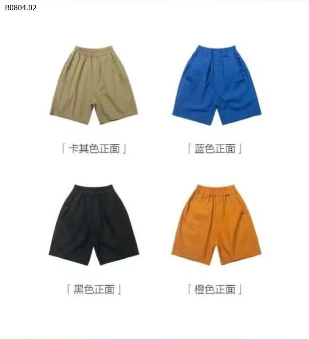 QUẦN SHORT BÉ TRAI SZ ĐẠI -sỉ 98k