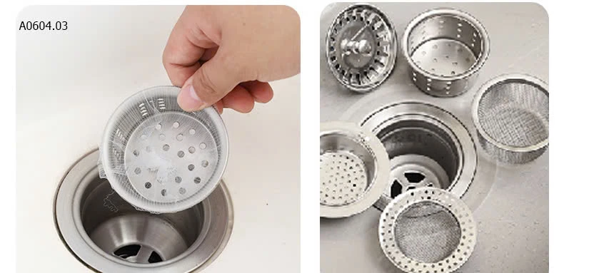 SET 2 HỘP LƯỚI LỌC RÁC (TỔNG 200C)-sỉ 55k/set 2 hộp 