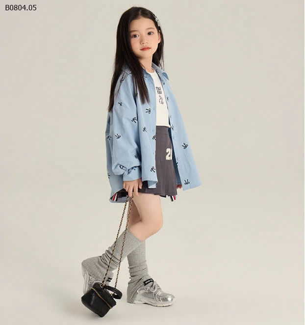 SƠ MI BÉ AMBB CHO BG -sỉ 154k