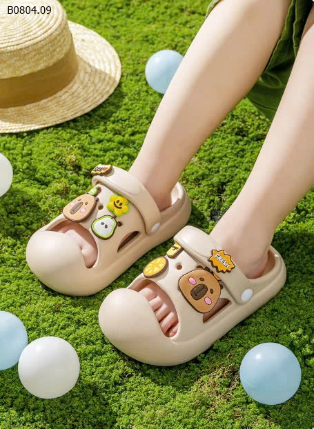 Dép trẻ em Youtiao Capibara -sỉ 89k
