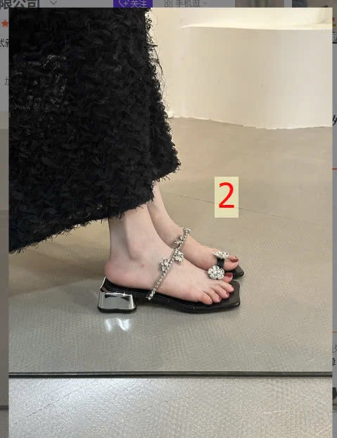 DÉP XỎ NGÓN NỮ QUAI ĐÁ SANG CHẢNH -sỉ 163k