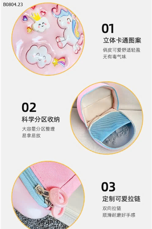 BALO 3D CUTE CHO BÉ -sỉ 117k