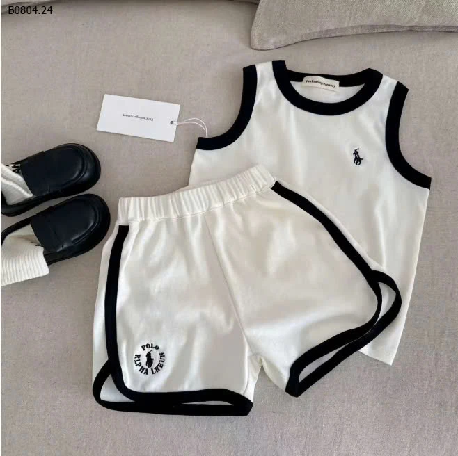 BỘ SÁT NÁCH THỂ THAO THEU LOGO mmGGbaby-sỉ 146k