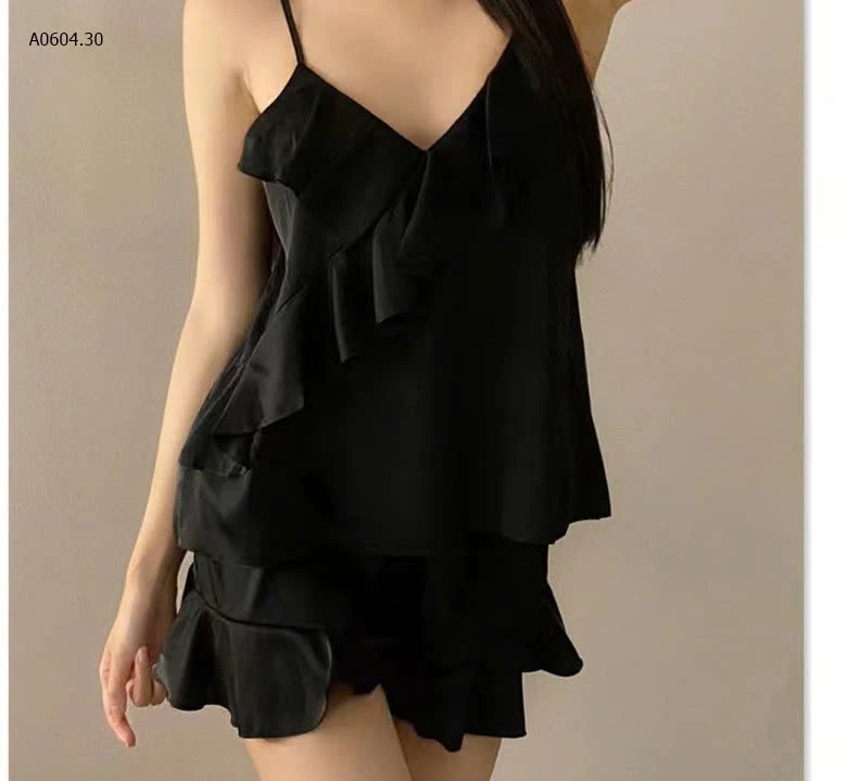 SET BỘ NGỦ LỤA HAI DÂY-sỉ 120k