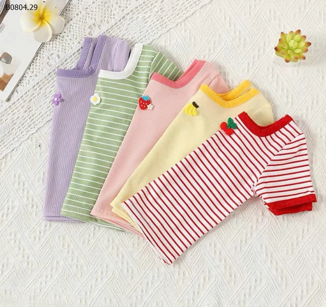 ÁO CỔ VUÔNG BÉ GÁI-sỉ 59k