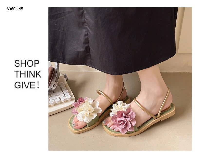SANDAL ĐẾ HOAsỉ 72k