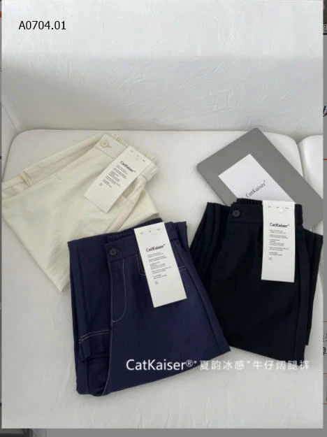 QUẦN ỐNG RỘNG DENIM CATKAISER -sỉ 212k