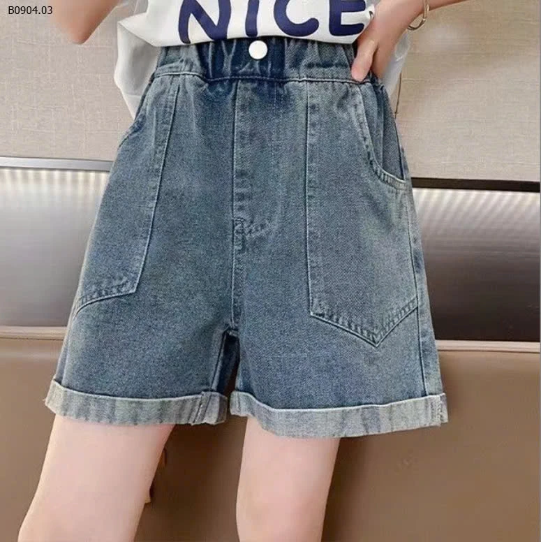QUẦN SHORT JEANS CHO BÉ GÁI SZ ĐẠI-sỉ 82k