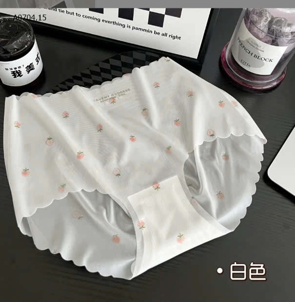 SET 6C QUẦN CHIP DÂU TÂY CHO NỮ -sỉ 72k/set 6c mix màu