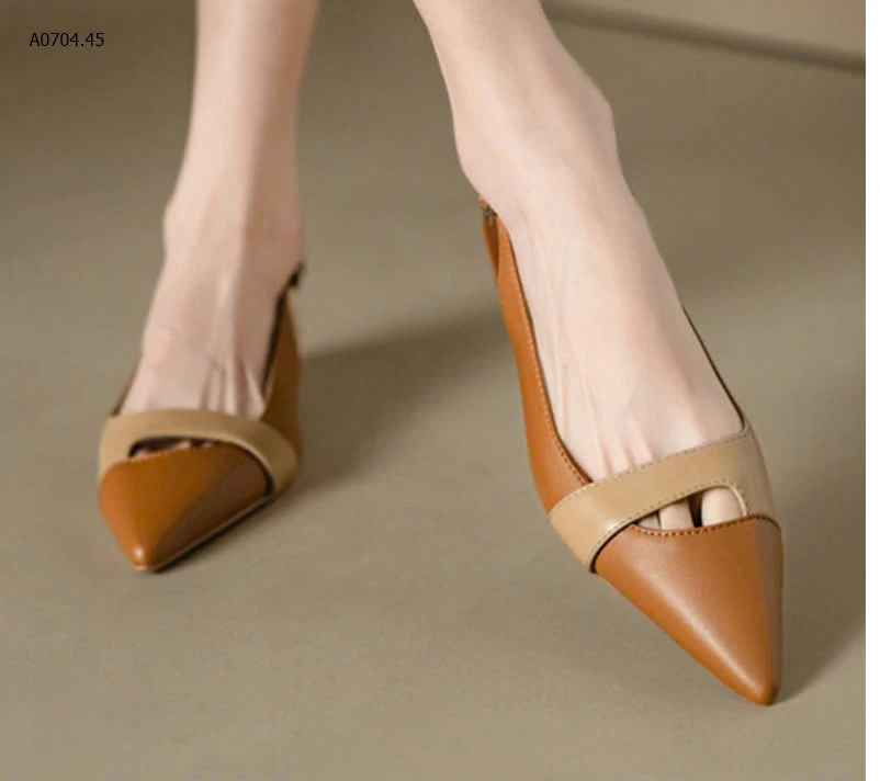 GIÀY KIỂU PHÁP MŨI NHỌN CHO NỮ -sỉ 160k