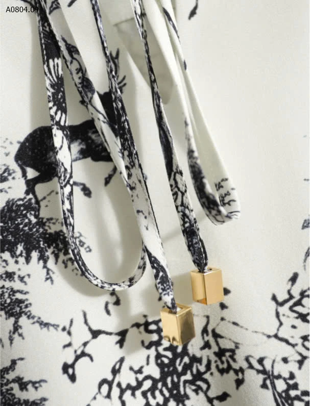 VÁY HỌA TIẾT BO CHUN CHO NỮ-sỉ 240k