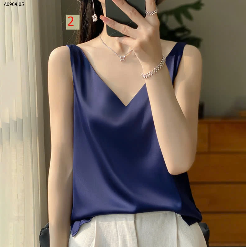 ÁO LỤA SÁT NÁCH NỮ-sỉ 80k