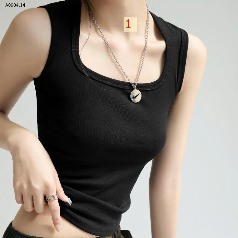 ÁO SÁT NÁCH NỮ CỔ VUÔNG-sỉ 80k