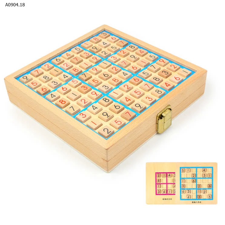 BỘ SODOKU HỘP GỖ -sỉ 175k