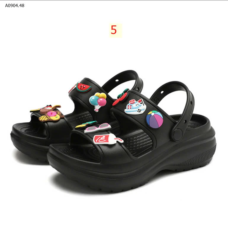 SANDAL CROSC KÈM STICKER-sỉ 110k